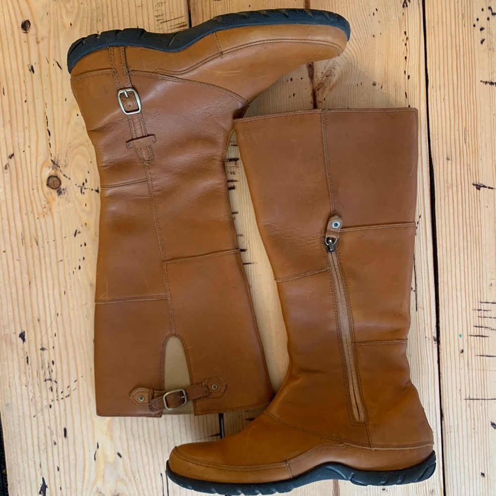 The North Face Leather Boots